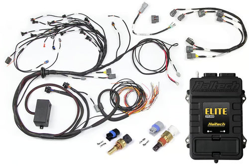 Haltech Elite 2500 + Terminated Harness Kit for Nissan RB Twin Cam With Series 2 (late) Ignition Type Sub Harness - HT-151309