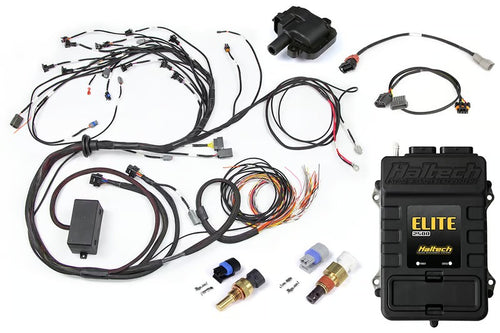 Haltech Elite 2500 + Terminated Harness Kit for Nissan RB30 Single Cam with LS1 Coil & CAS Sub-Harness - HT-151311