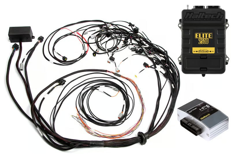 Haltech Elite 2500 + Terminated Harness Kit For Ford Falcon FG Barra 4.0L I6 - HT-151369