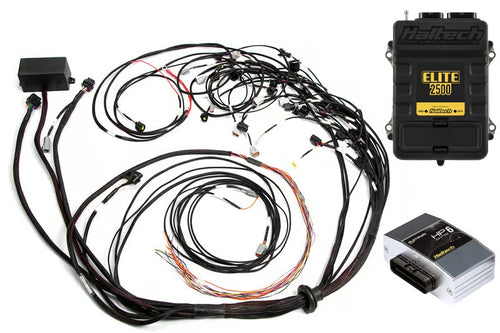 Haltech Elite 2500 + Terminated Harness Kit For Ford Falcon FG Barra 4.0L I6 - HT-151369