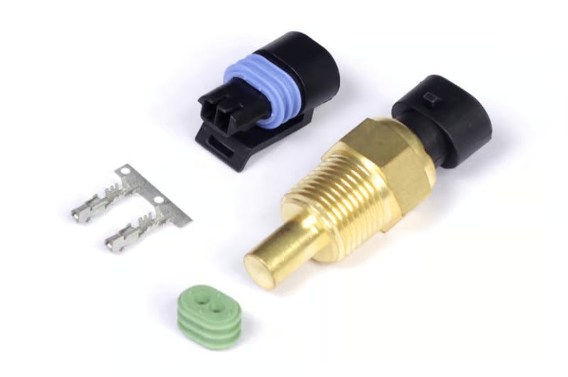 Haltech Coolant Temp Sensor - Large Thread Thread: 3/8 NPT 18TPI - HT-010302