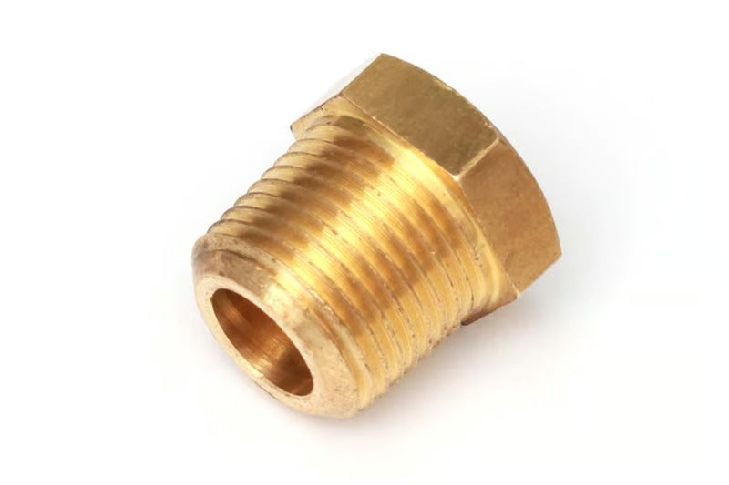 Haltech Adaptor - Brass 1/8" NPTF to 3/8" NPTF Length: 20mm - HT-120000