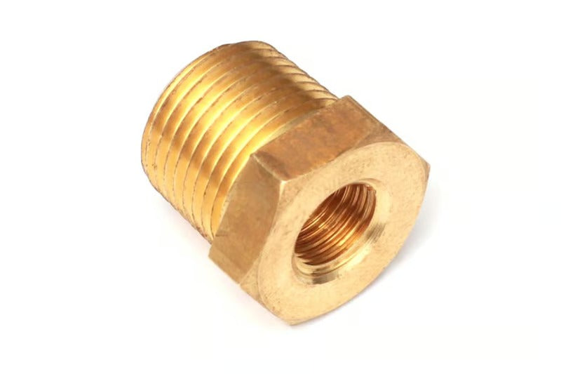 Haltech Adaptor - Brass 1/8" NPTF to 3/8" NPTF Length: 20mm - HT-120000