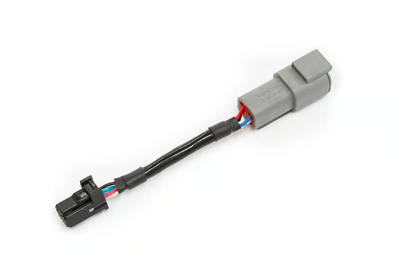 Haltech CAN Adaptor Cable DTM-4 Female Receptacle/Socket to 8 pin Black Tyco - HT-130040