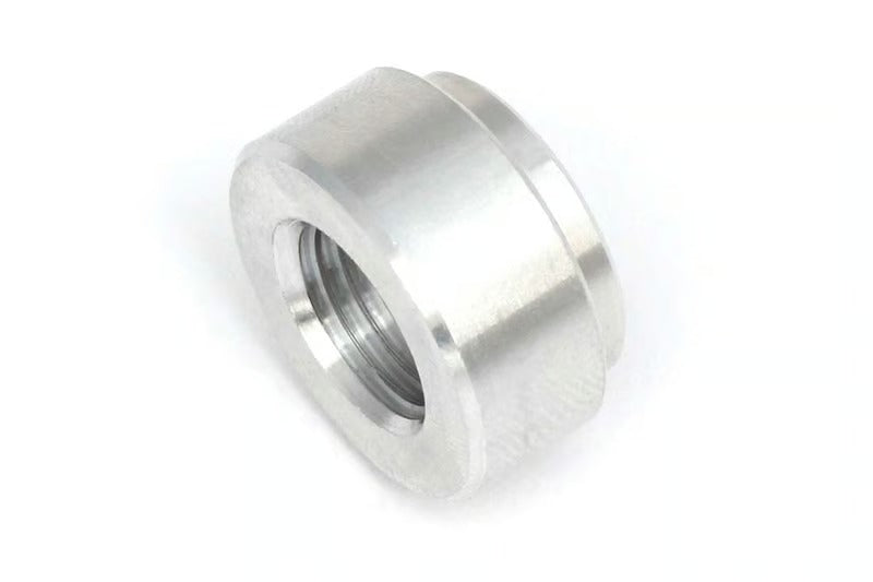 Haltech Weld on Fitting 1/8 NPT - 27 TPI - 6061 Aluminium Size: 20.4mm x 13mm - HT-010231