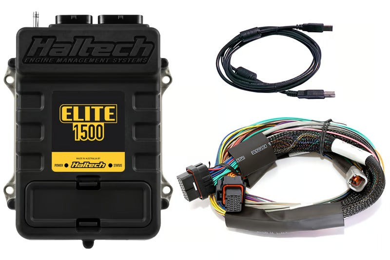 Haltech Elite 1500 + Basic Universal Wire-in Harness Kit Length: 2.5m (8') - HT-150902