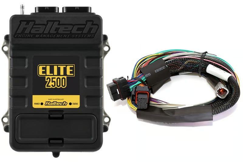 Haltech Elite 2500 + Basic Universal Wire-in Harness Kit Length: 2.5m (8') - HT-151302
