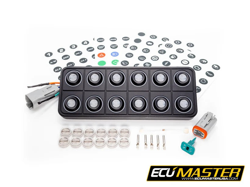 ECU Master 12-Position CAN Keyboard