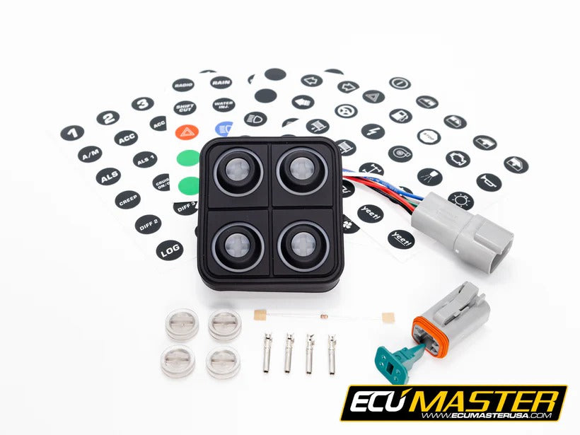 ECU Master 4-Position CAN Keyboard