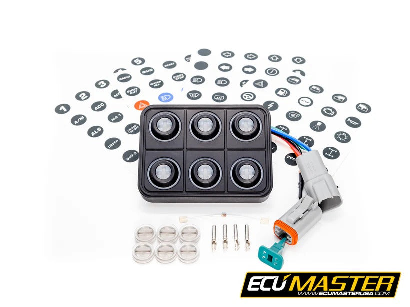 ECU Master 6-Position CAN Keyboard