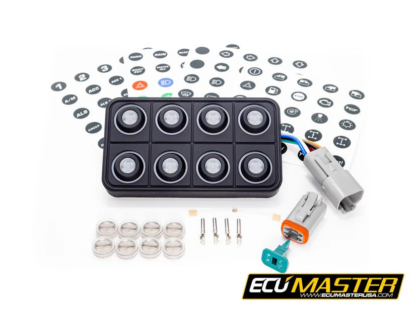 ECU Master 8-Position CAN Keyboard