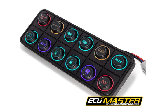 ECU Master 12-Position CAN Keyboard
