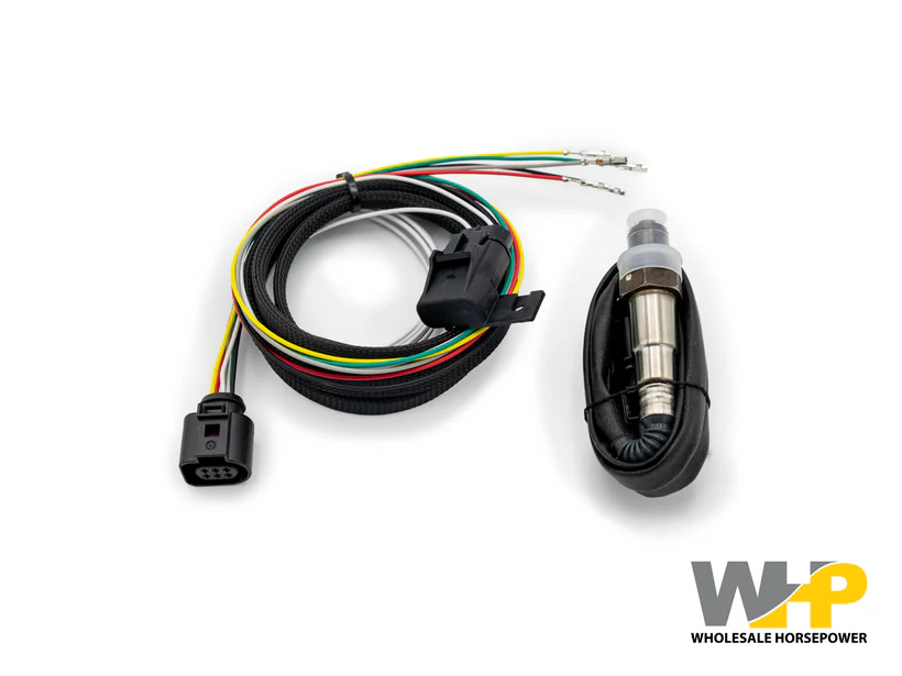 ECU Master WHP Wideband Oxygen Sensor Kit - Bosch 4.9 with Harness (Suits EMU Black)