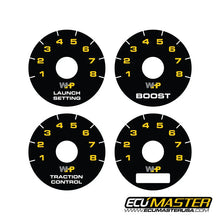 Load image into Gallery viewer, ECU Master 8 Position Rotary Switch Sticker Pack