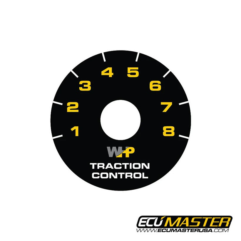 ECU Master 8 Position Rotary Switch Sticker Pack