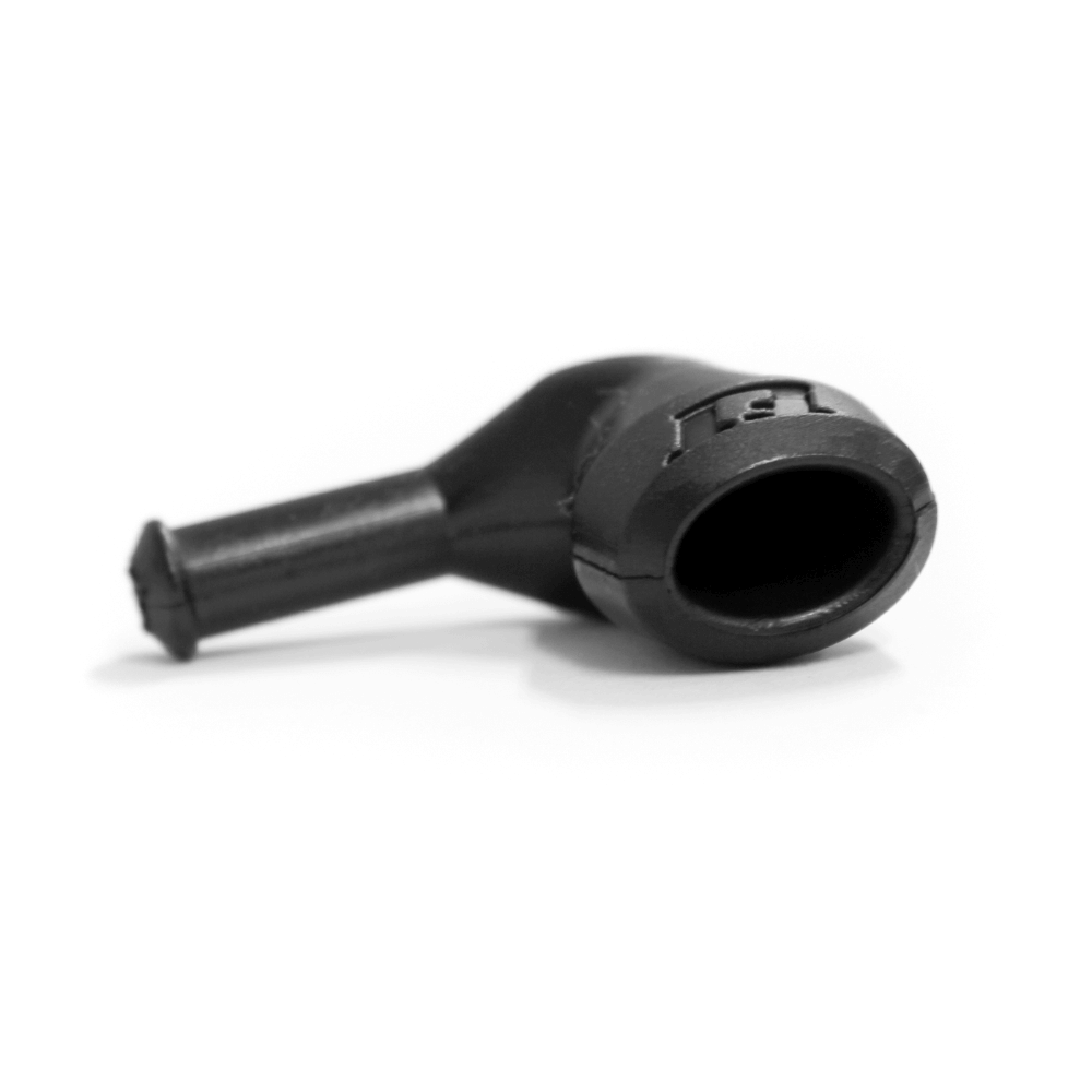 FuelTech 90 degree injector boot side view
