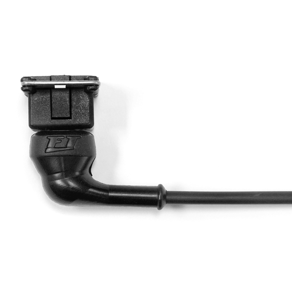 FuelTech EV1 injector connector with 90 degree boot