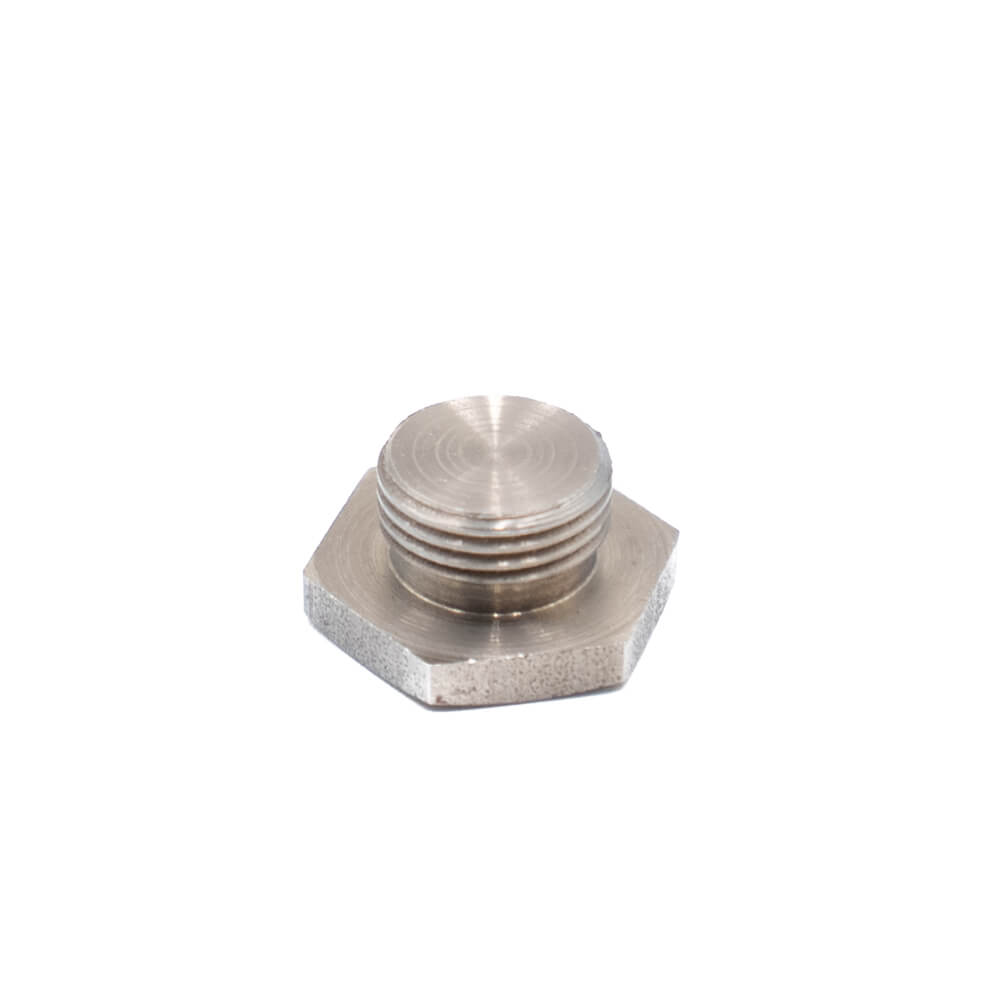 FuelTech O2 sensor bung plug side view