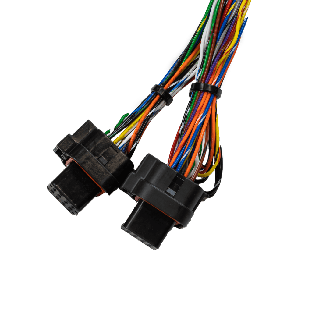 FuelTech Rotax 300 harness OEM connectors detail